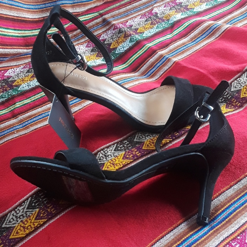 Strappy heels